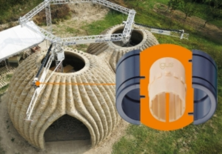 3D打印机用黏土建造房屋
